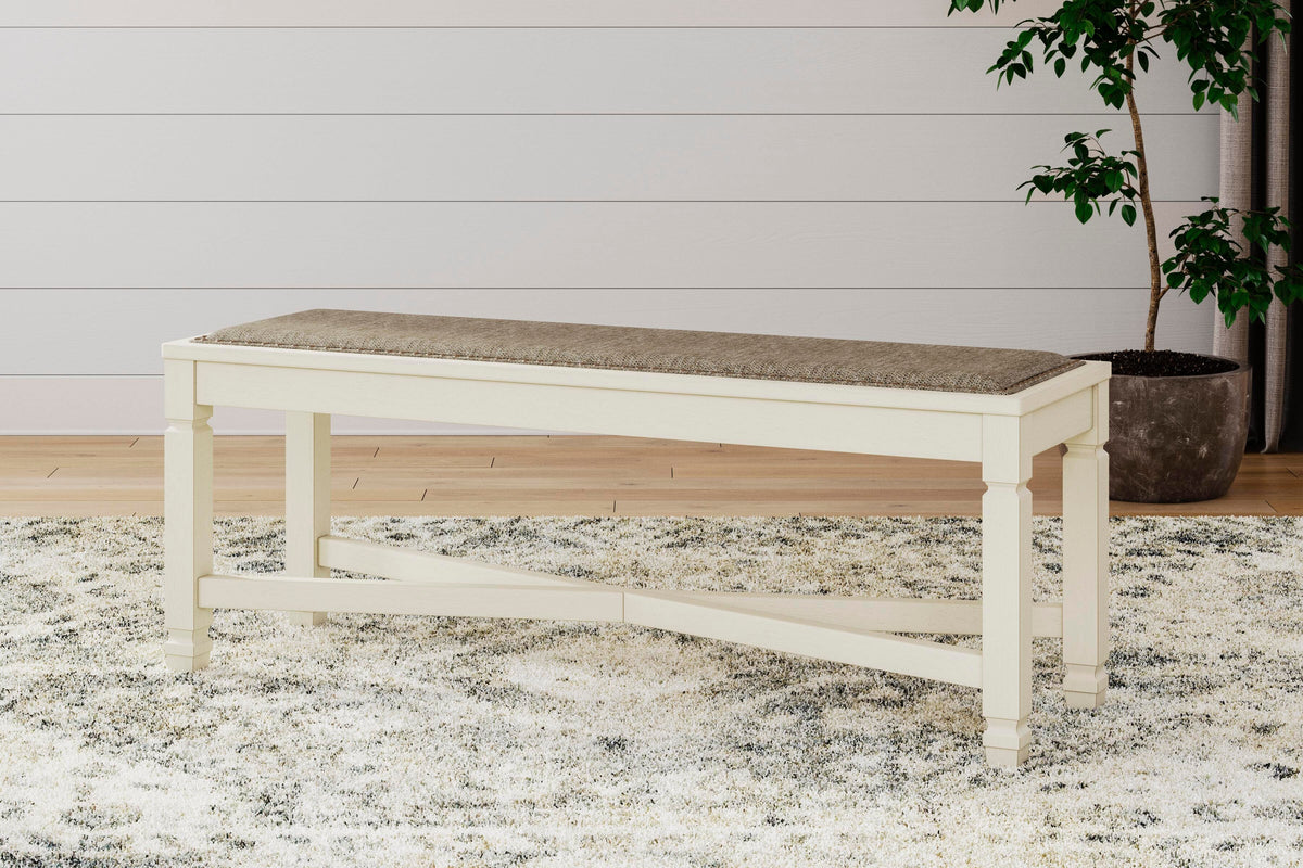 Bolanburg Dining Table, 4 Chairs, Bench, Server and Display Cabinet (D647-SI) - Image 24