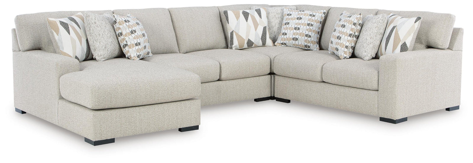 Laurelgrove 4-Piece Sectional with Chaise (75105-SI)