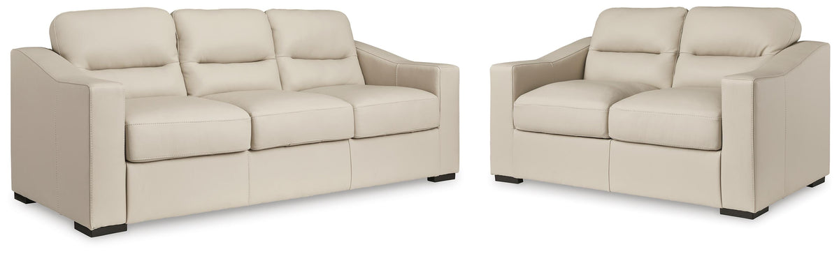 Treasure Trove Sofa and Loveseat (19304-SI)