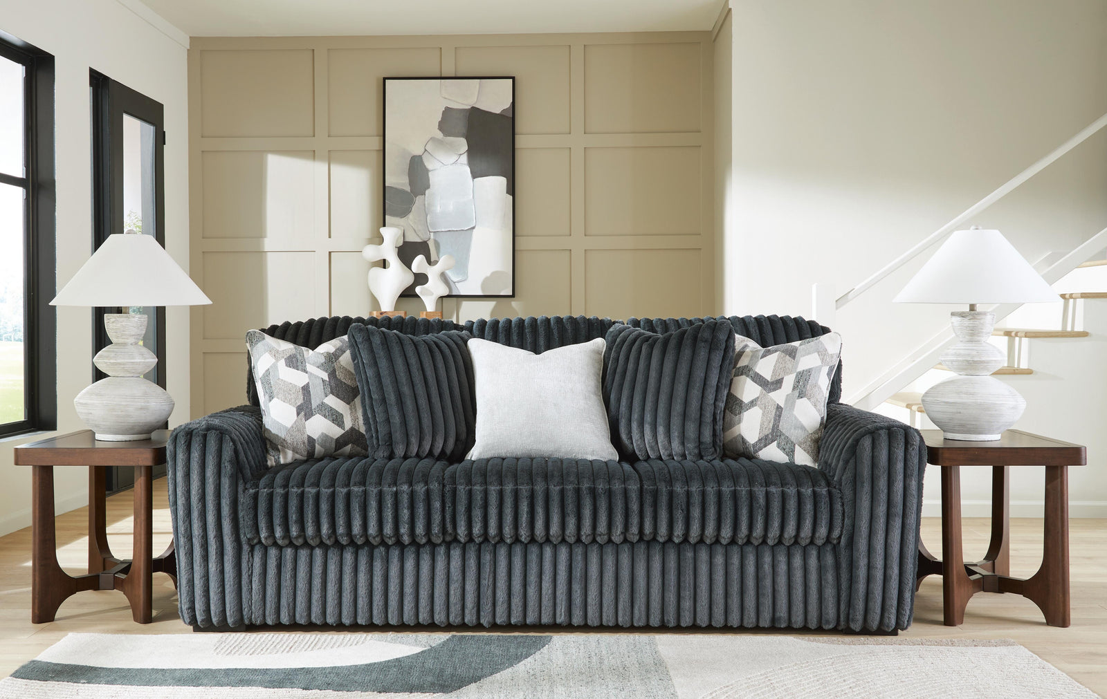 Midnight-Madness Sofa and Loveseat (98105-SI) - Image 10