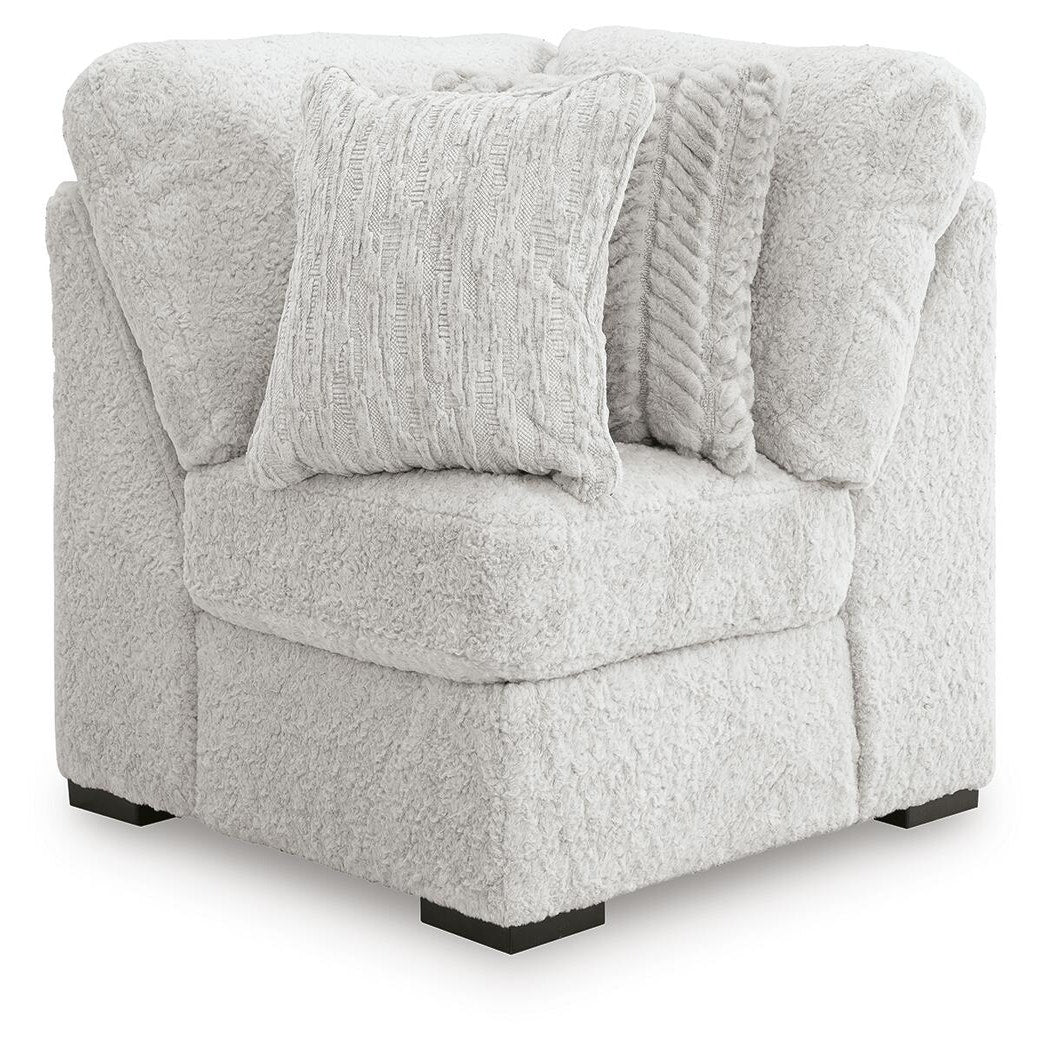 Cuddle Plush 5-Piece Sectional with Chaise (PC59106-SI) - Image 10