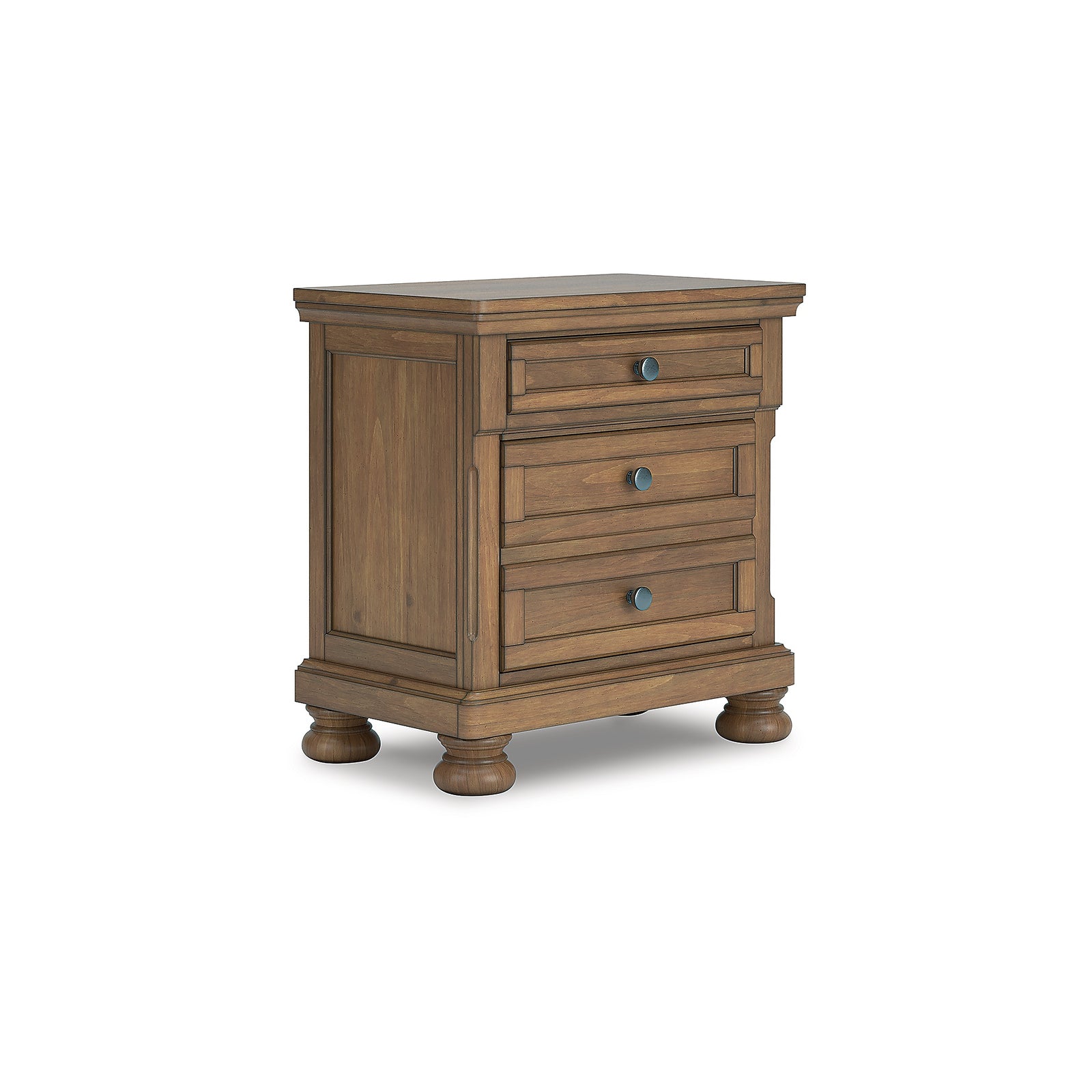 Feddinger Queen Panel Bed, Dresser, Mirror, Chest and Nightstand (PCB779-SI) - Image 24