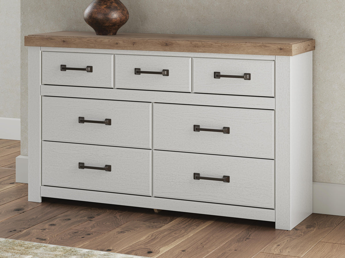 Savonport Dresser - White/Brown  (B4615-SI) - Image 8