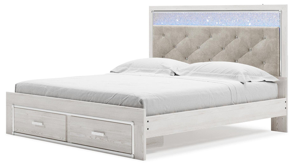 Altyra Storage Panel Bed and Nightstand (B2640-SI) - Image 8