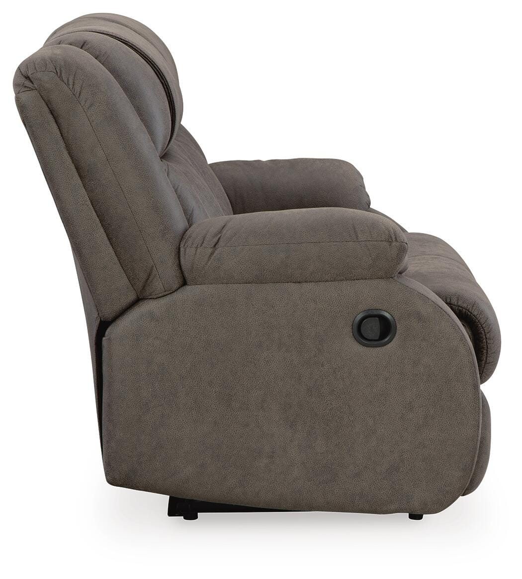 First Base Reclining Loveseat and 2 Recliners (68804-SI) - Image 11