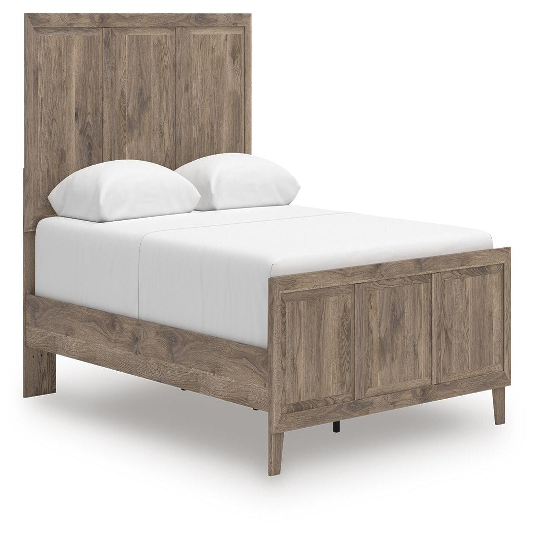 Rusticott Queen Panel Bed (PCB2260-SI)