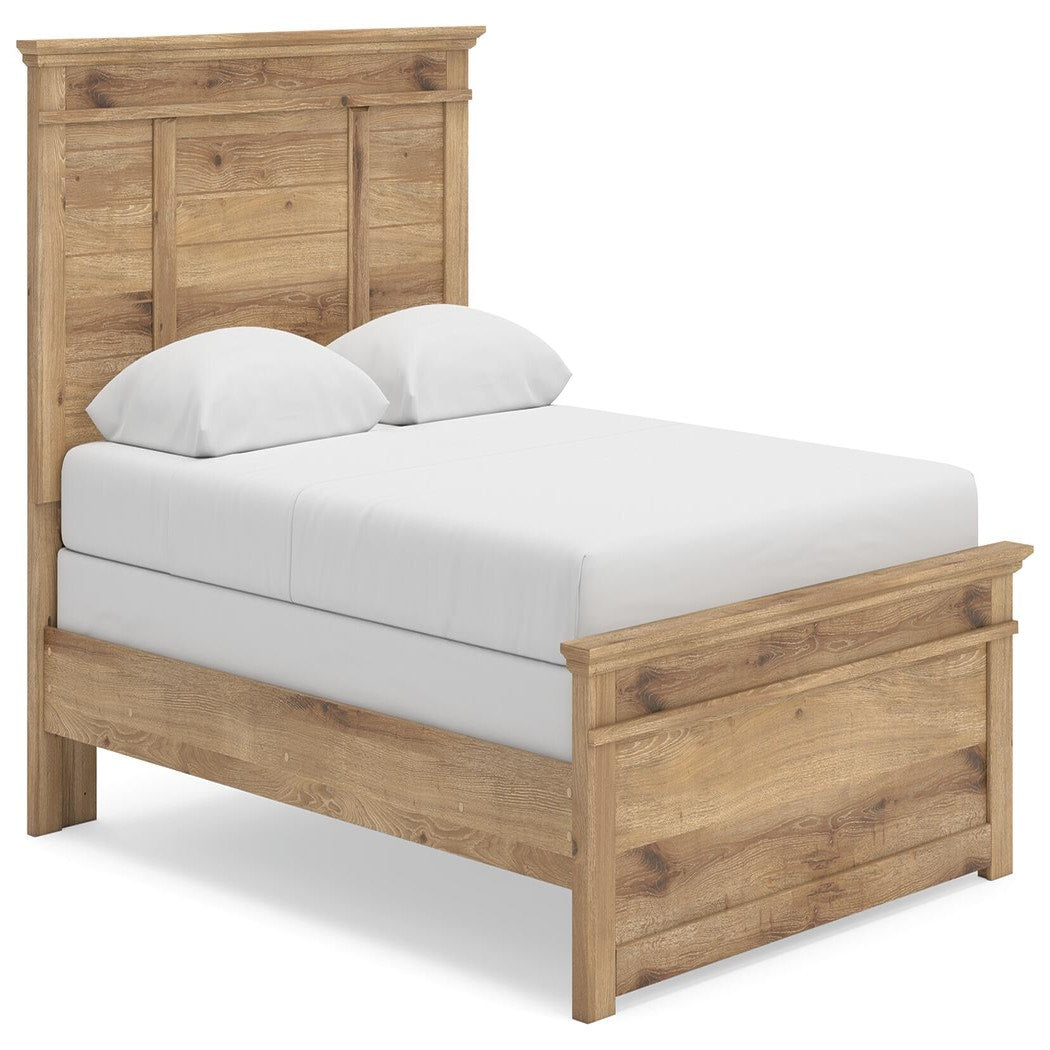Makidern Queen Panel Bed (PCB1170-SI)