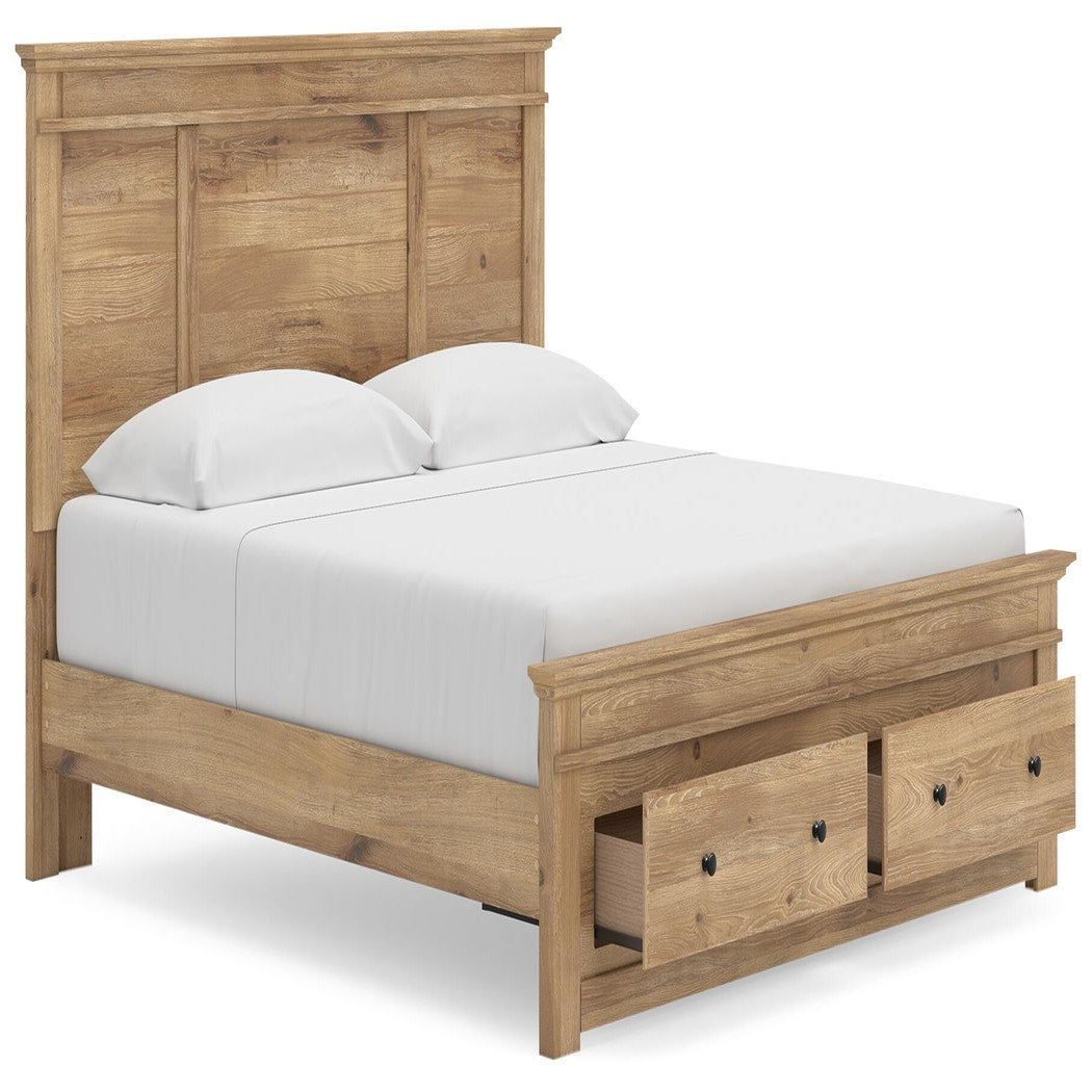 Makidern King Panel Storage Bed (PCB1170-SI) - Image 4