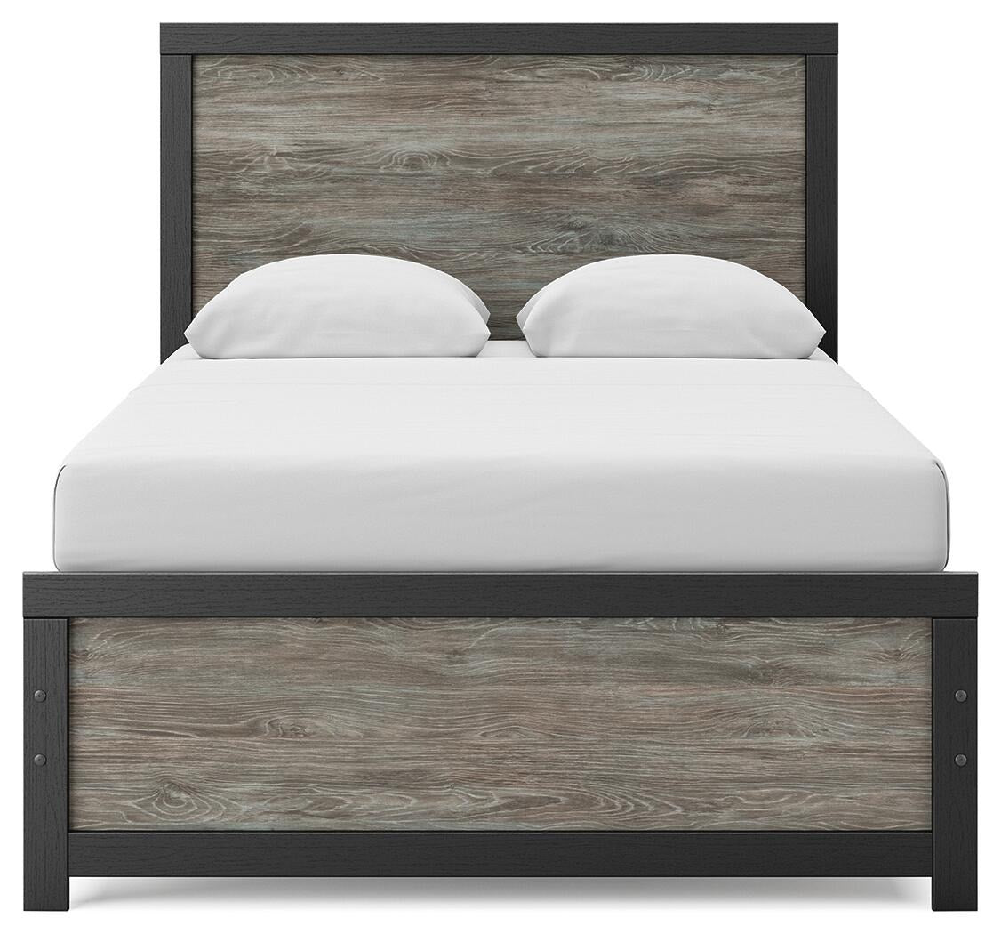 Broachmyn Full Panel Bed, Dresser and Mirror (PCB1118-SI) - Image 10