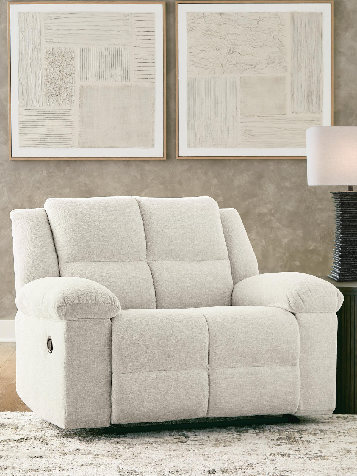 Orlen Reclining Loveseat with Console (81602-SI) - Image 8