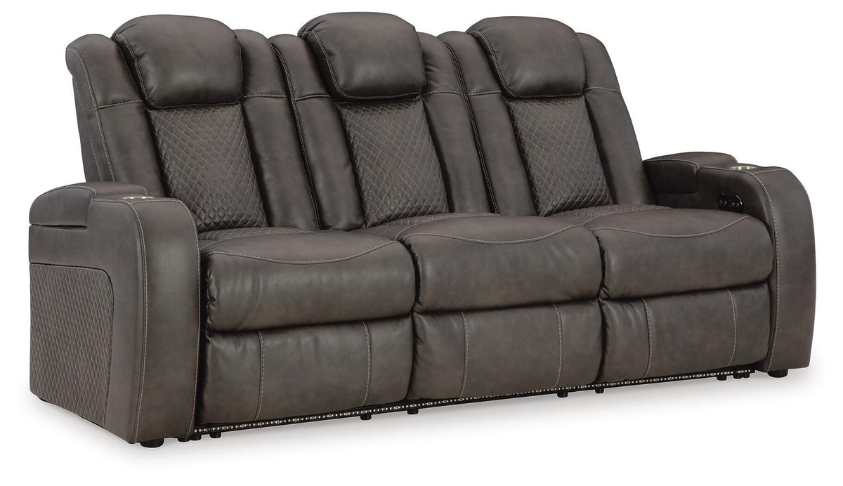 Fyne-Dyme Power Reclining Sofa and Power Recliner (36602-SI) - Image 8