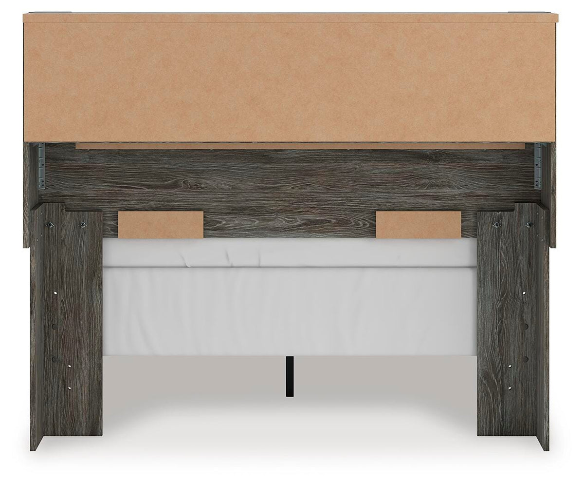 Frandern Bookcase Bed, Dresser and Mirror (B4480-SI) - Image 13