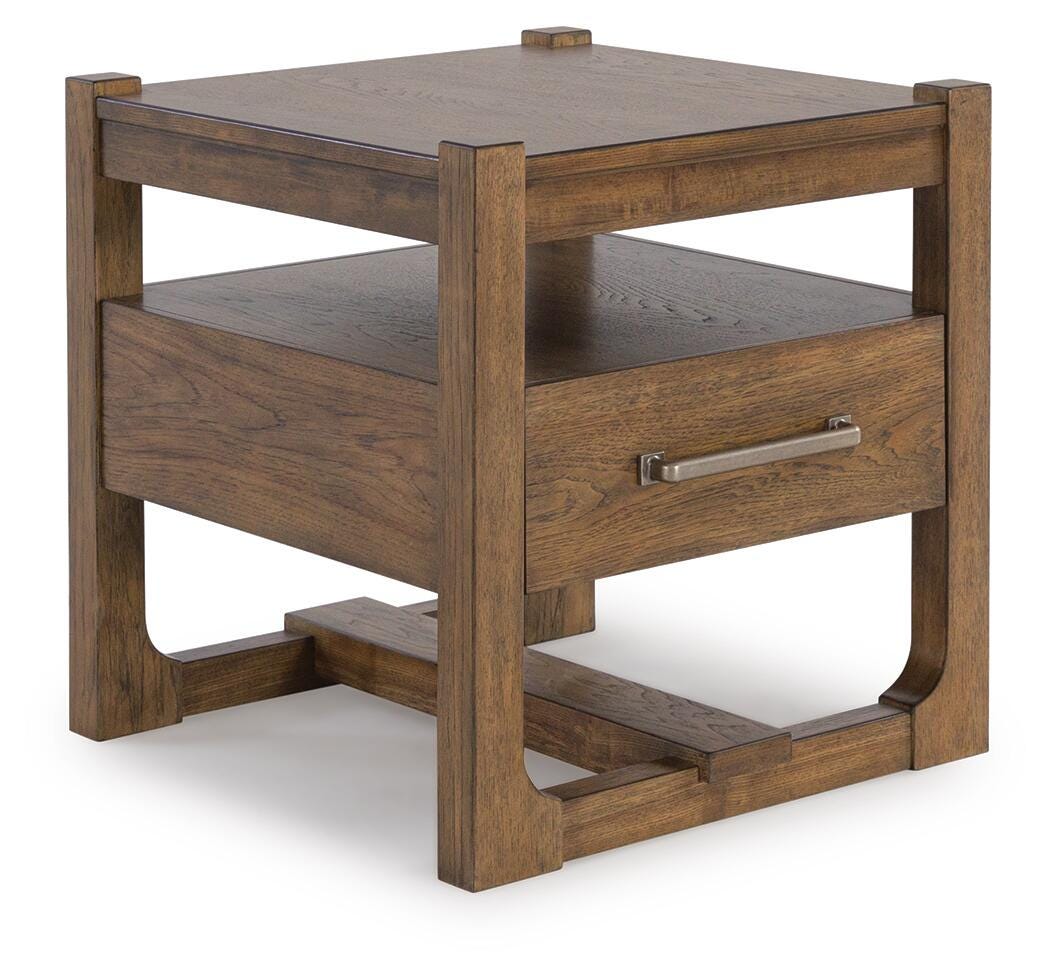 Cabalynn End Table - Light Brown  (T974-SI)