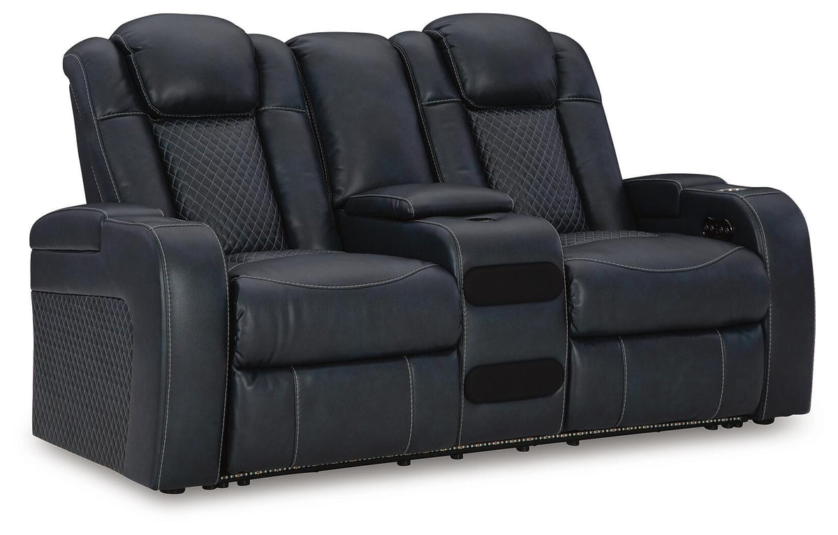 Fyne-Dyme Power Reclining Sofa, Loveseat and Recliner (36603-SI) - Image 3