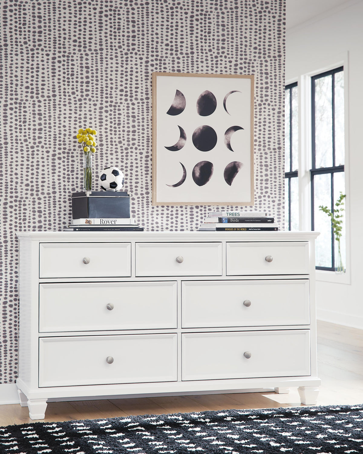 Fortman Dresser - White  (B680-SI) - Image 10