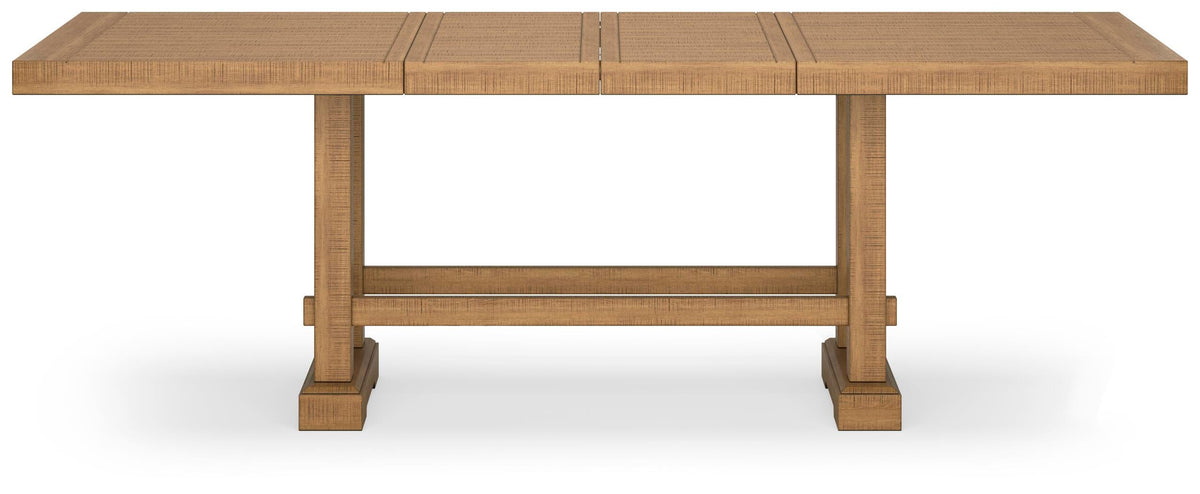 Havonplane Counter Height Extension Dining Table and 4 Barstools (D773-SI) - Image 11