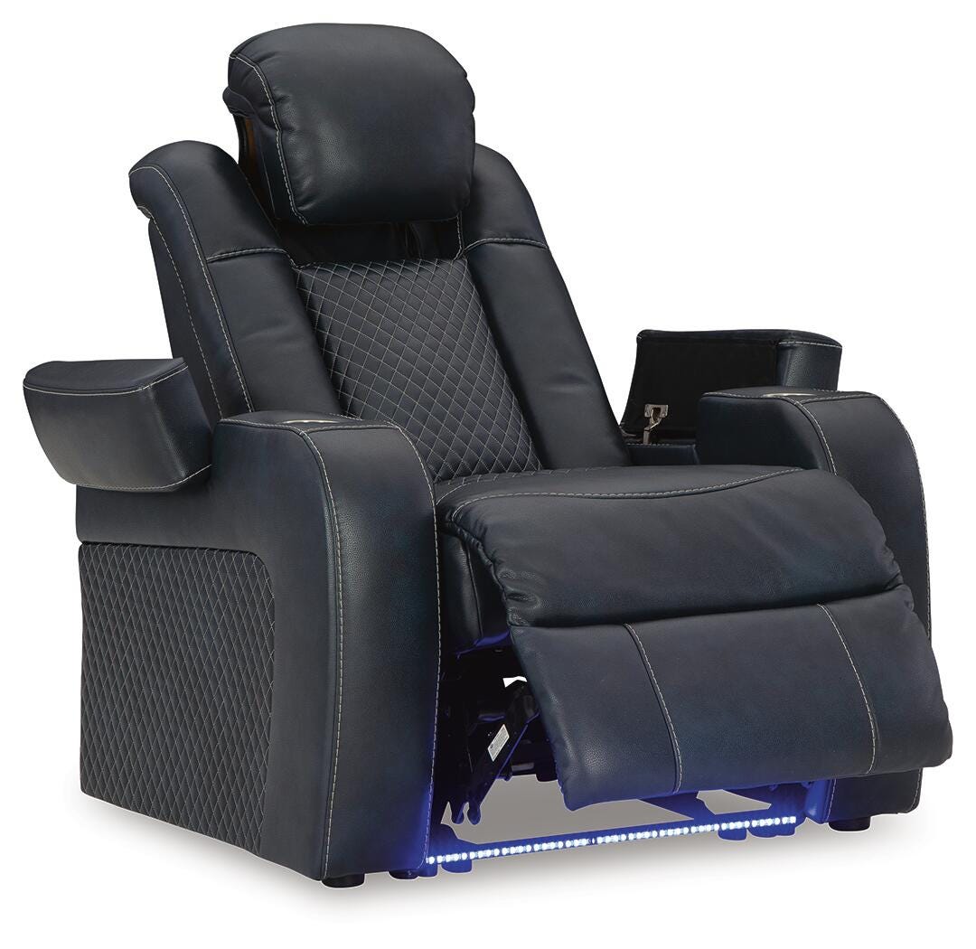 Fyne-Dyme Power Reclining Sofa and Power Recliner (36603-SI) - Image 4