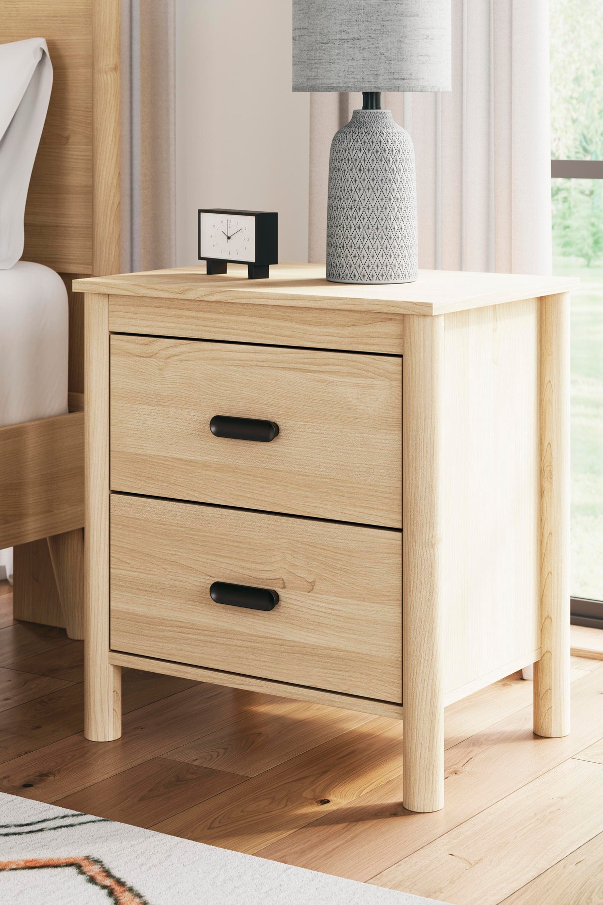 Cabinella Nightstand - Tan  (EB2444-SI) - Image 9