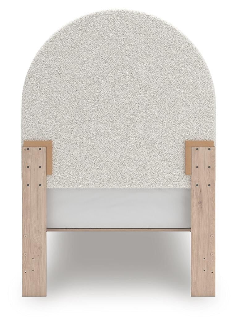 Arloster Twin Upholstered Panel Bed (PCB1566-SI) - Image 5