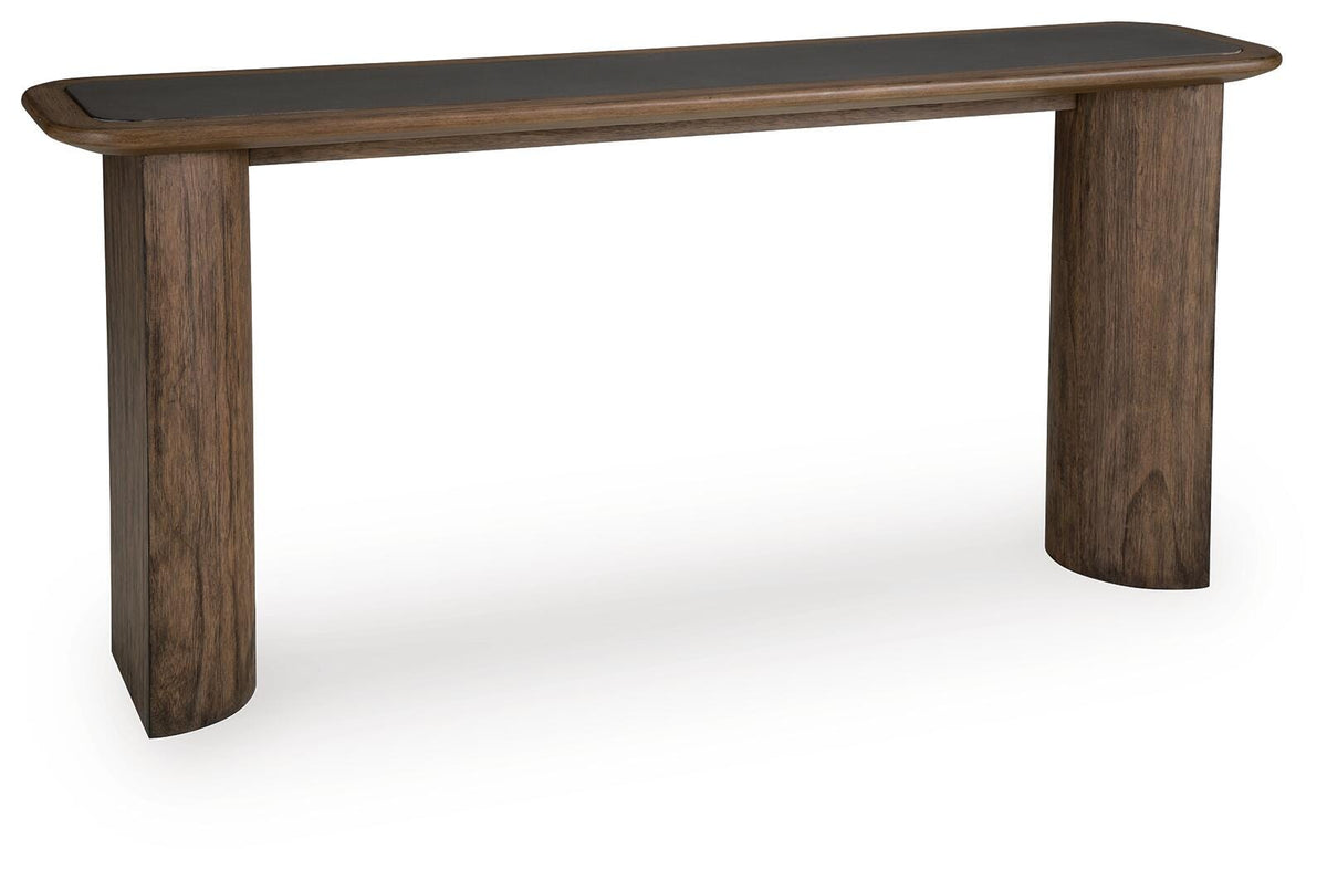 Dontayne Sofa Table - Warm Brown  (T563-SI)