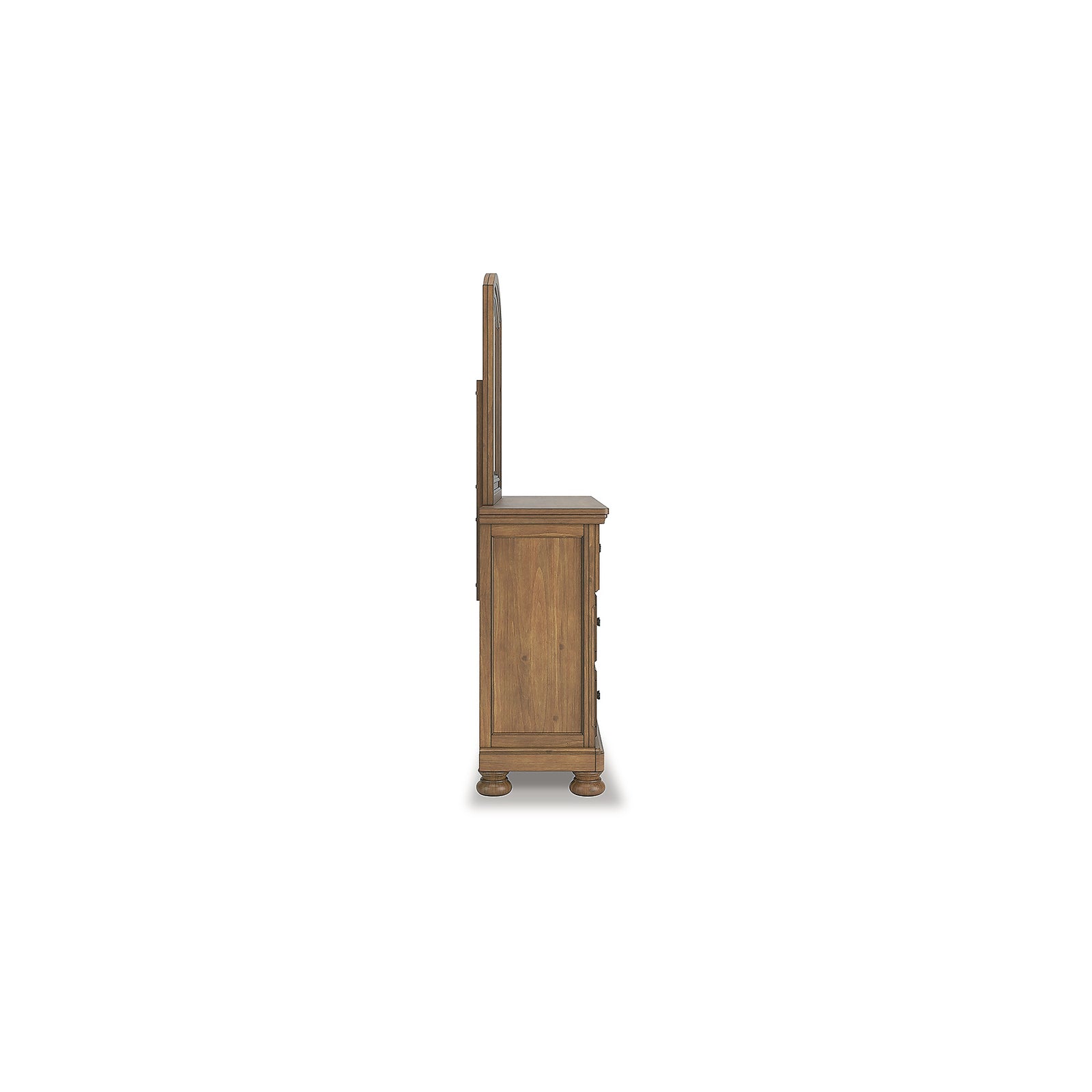 Feddinger Queen Panel Bed, Dresser, Mirror, Chest and 2 Nightstands (PCB779-SI) - Image 5