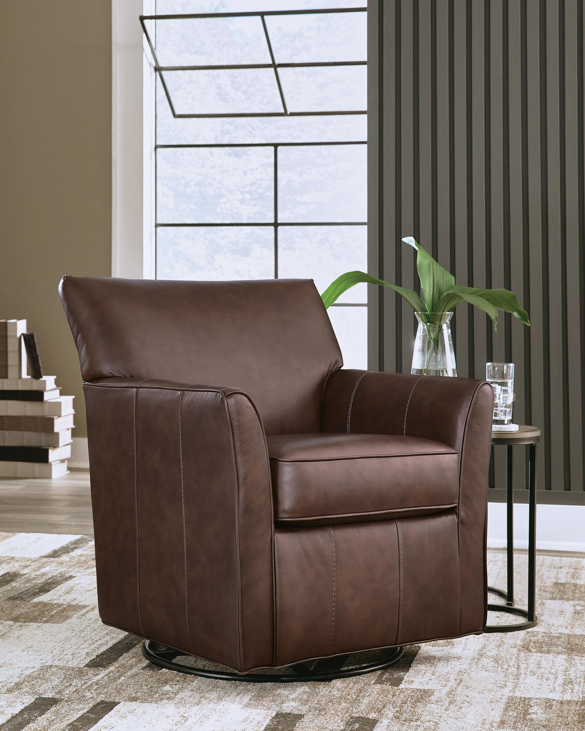 Braydunn Swivel Glider Accent Chair (A3000820-SI)