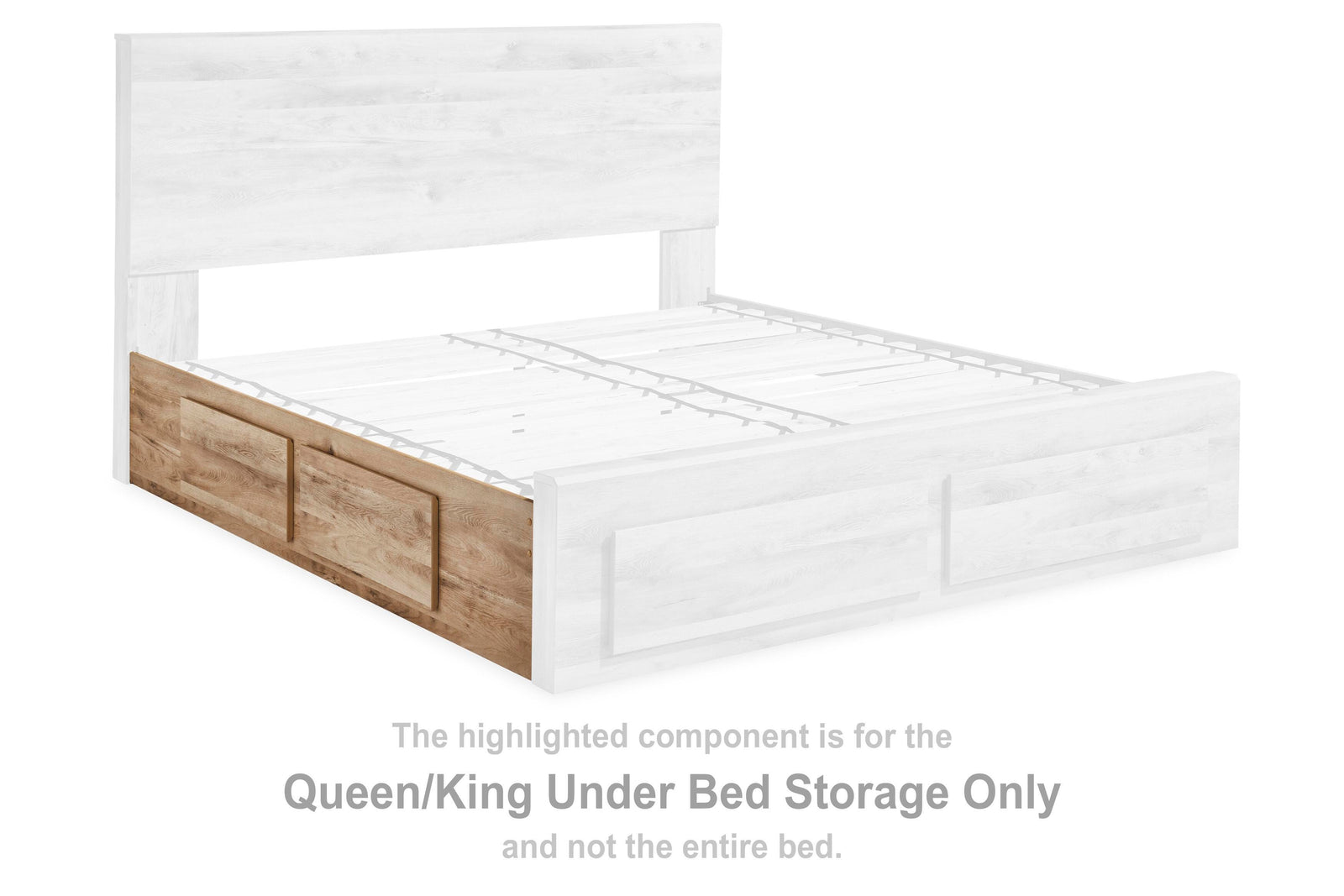Hyanna Under Bed Storage - Tan Brown  (B1050-SI) - Image 3