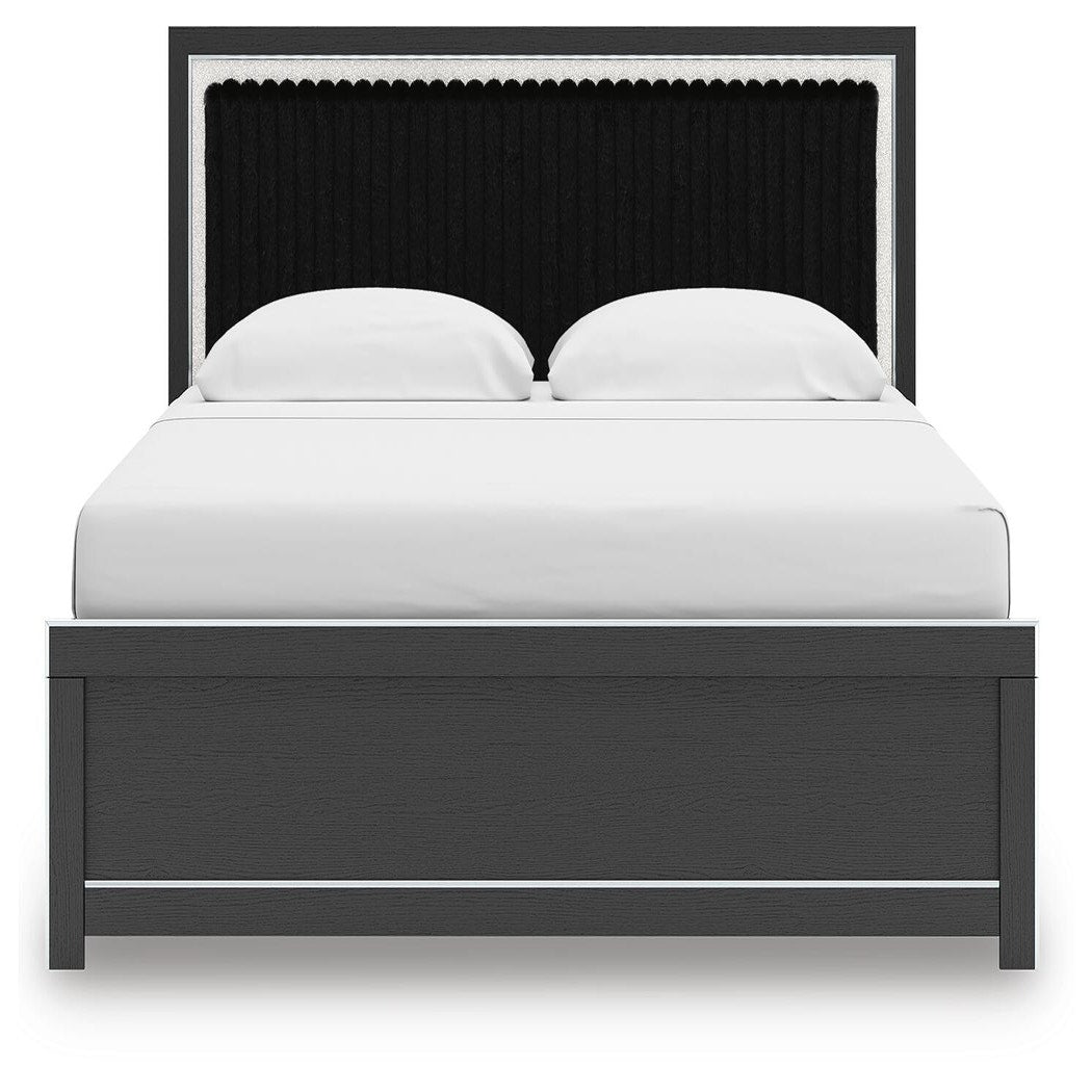 Zuraleus King Upholstered Panel Bed (PCB3380-SI) - Image 4