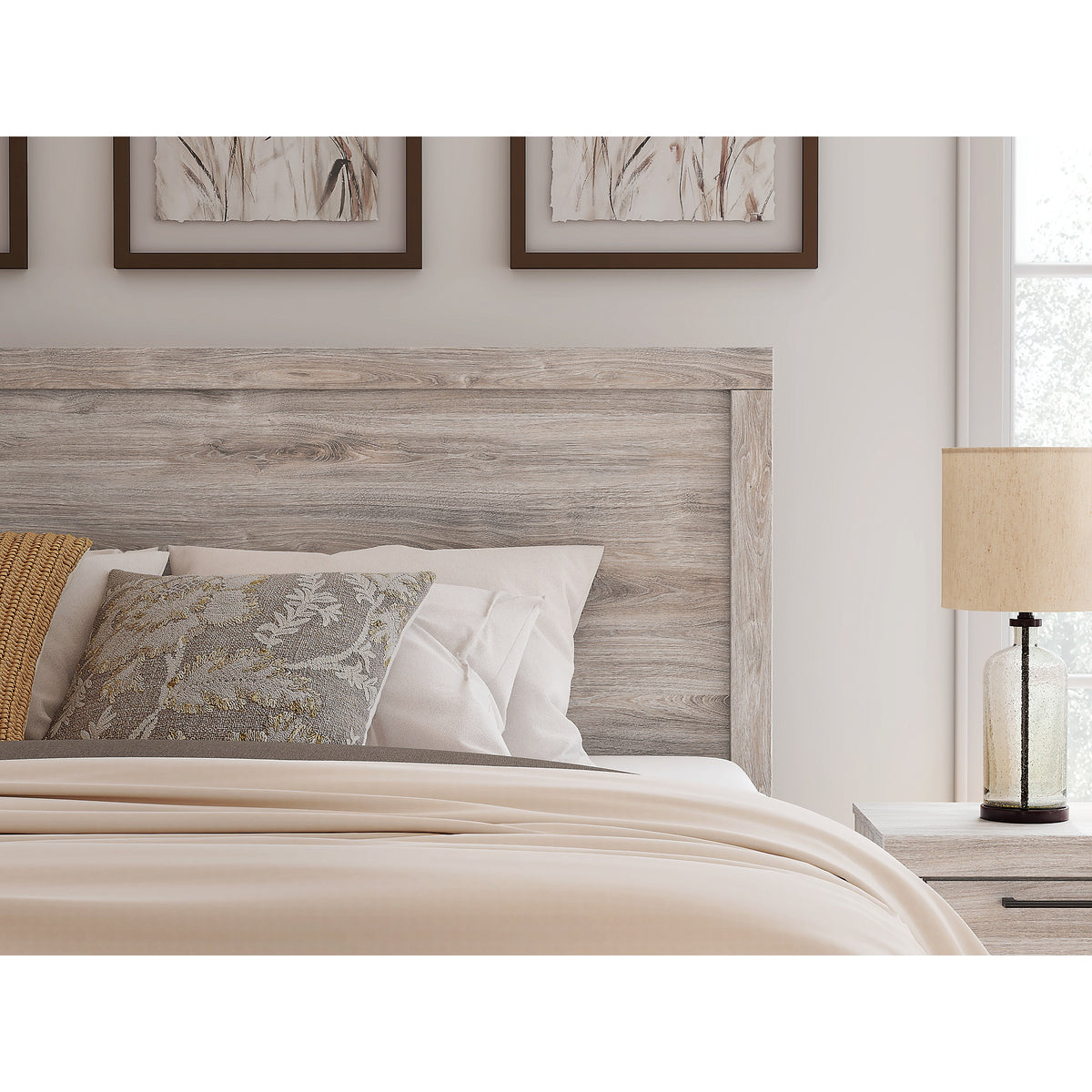 Broachmyn Queen Panel Bed, Dresser and Mirror (PCB1120-SI) - Image 18