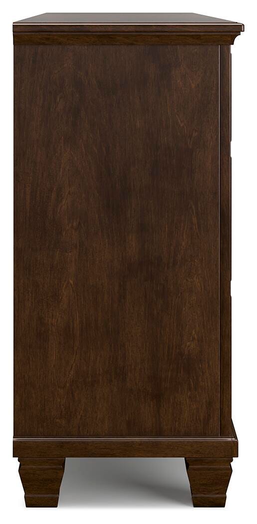 Danabrin Panel Bed, Dresser and Nightstand (B685-SI) - Image 5