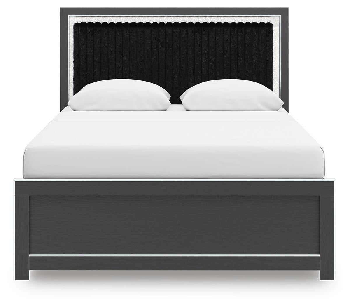Zuraleus Queen Panel Bed, Dresser, Mirror and Nightstand (PCB3380-SI) - Image 9