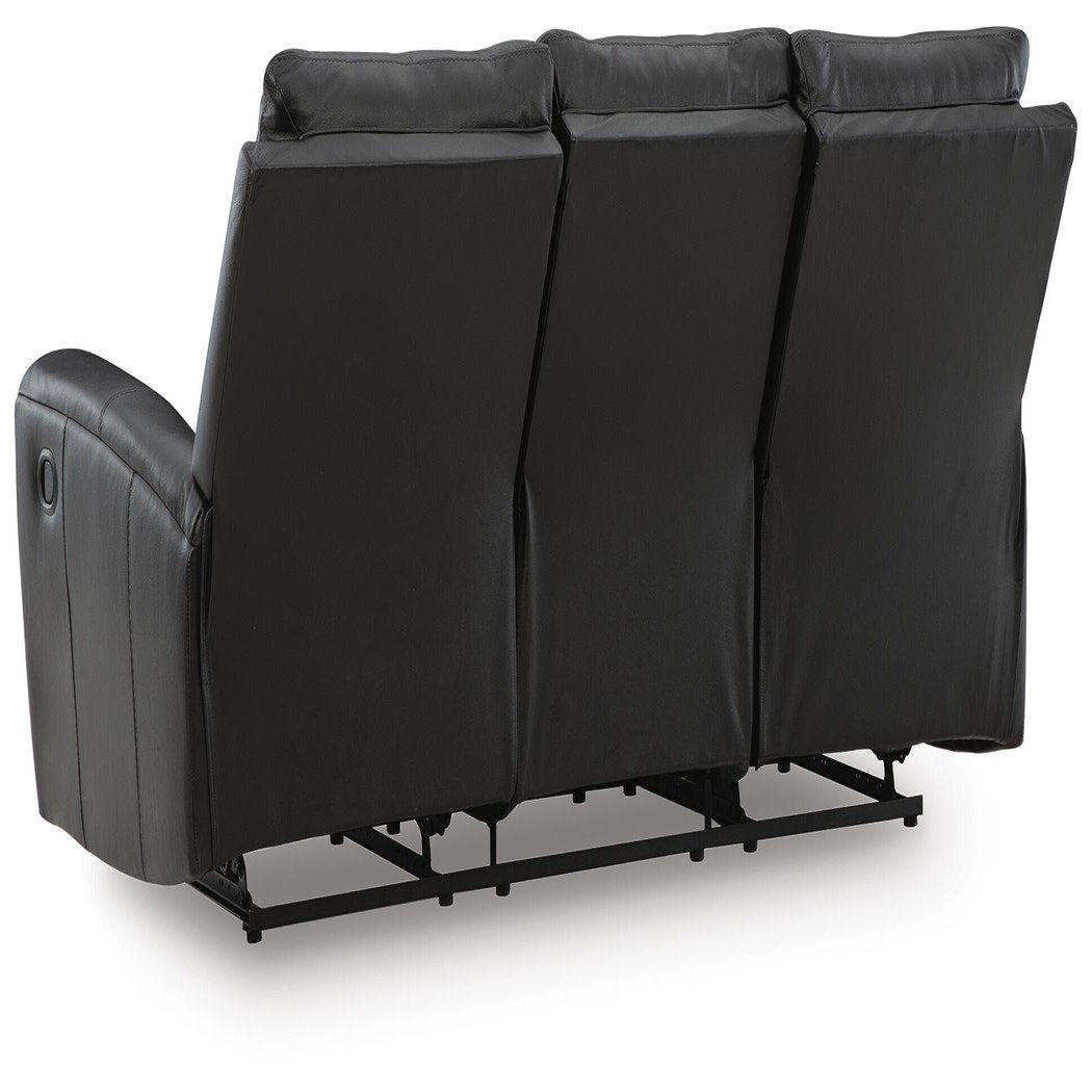 Glossmore Reclining Loveseat with Console (PCU11700-SI) - Image 17