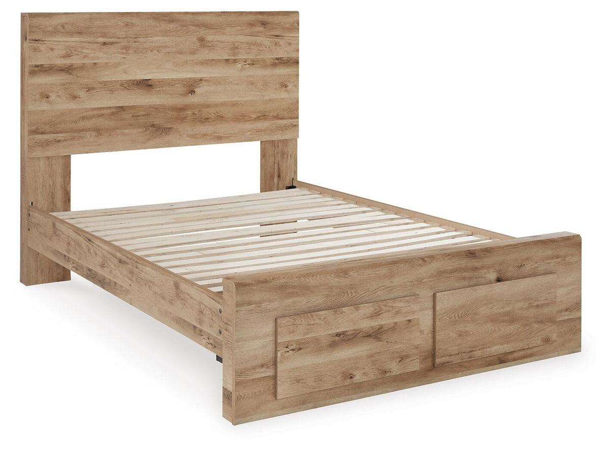Hyanna Panel Storage Bed (Youth) - Tan Brown  (B1050-SI) - Image 2