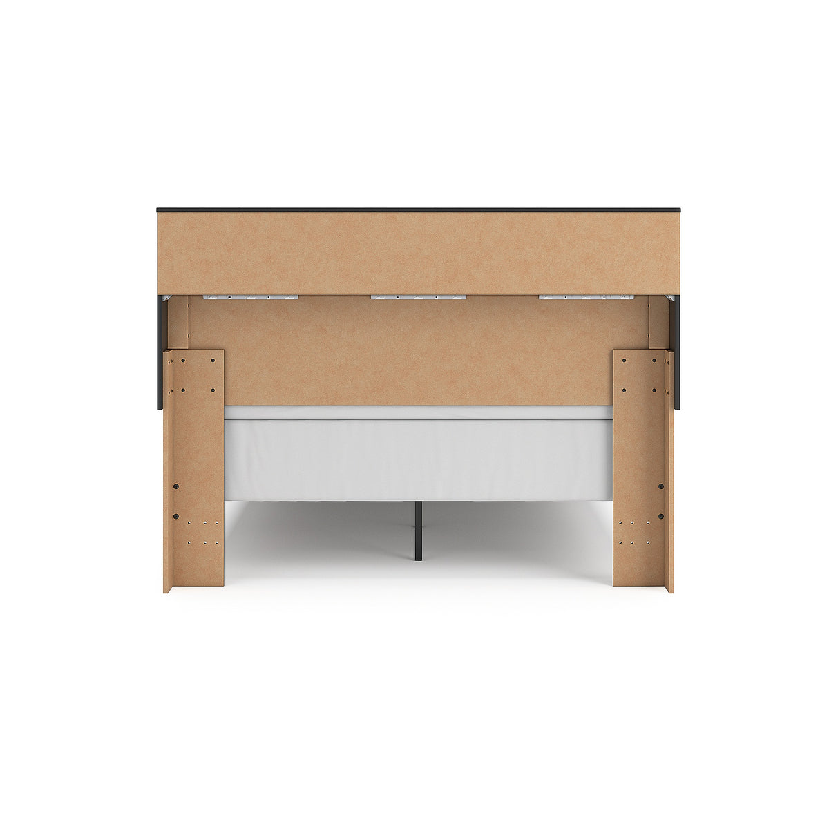Broachmyn Queen Bookcase Panel Bed, Dresser, Mirror and Nightstand (PCB1118-SI) - Image 14