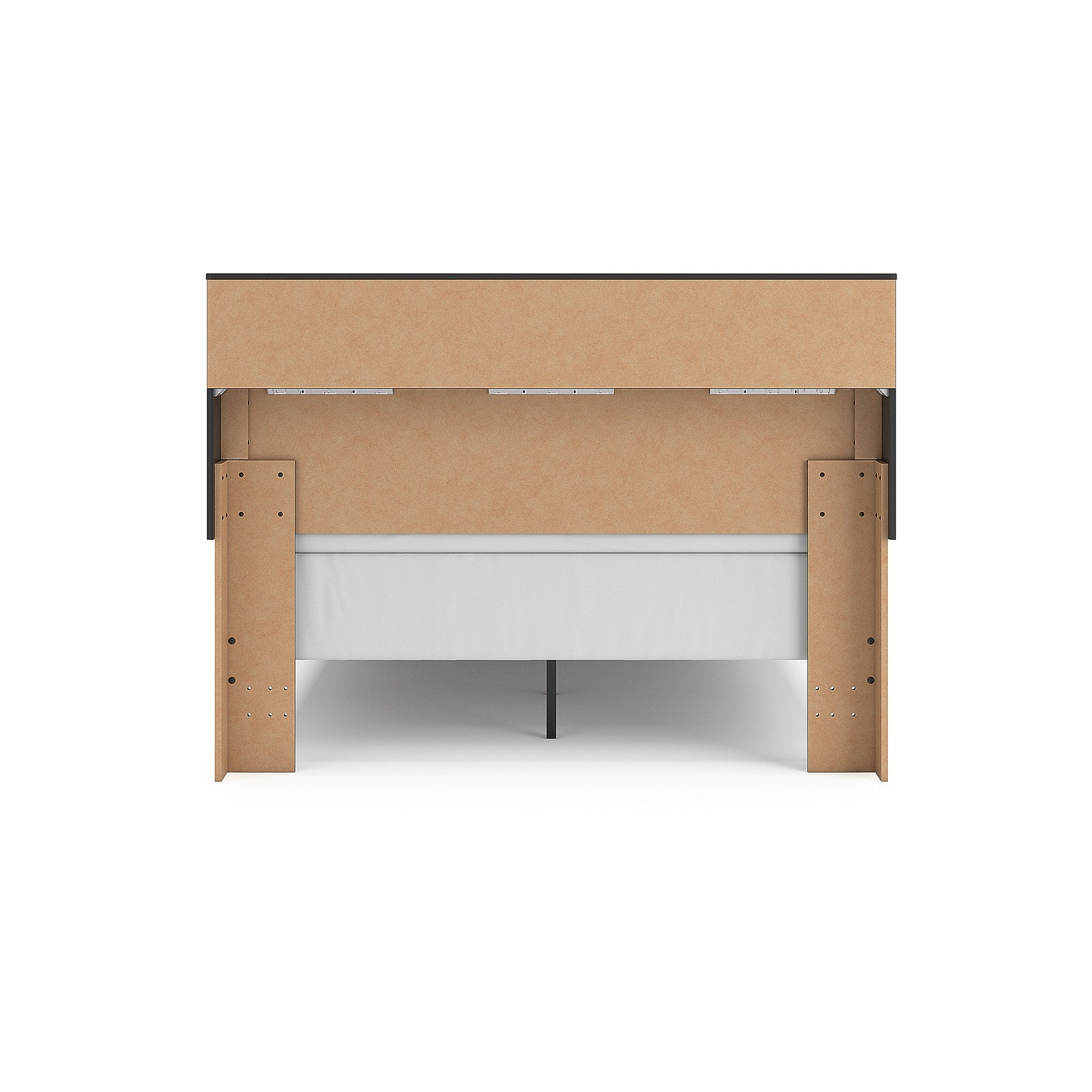 Broachmyn Queen Bookcase Panel Bed, Dresser, Mirror and Nightstand (PCB1118-SI) - Image 14