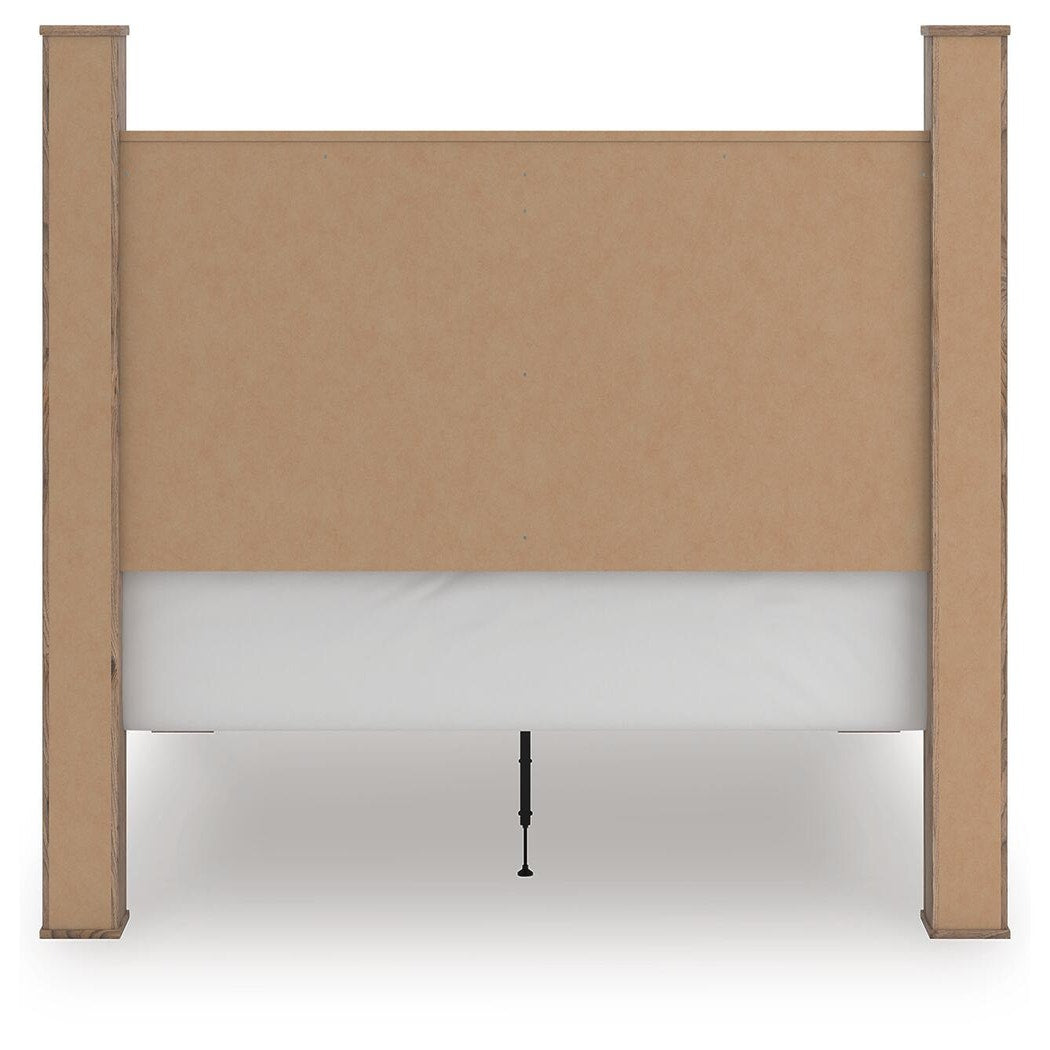 Rusticott King Poster Bed, Dresser and Nightstand (PCB2260-SI) - Image 14