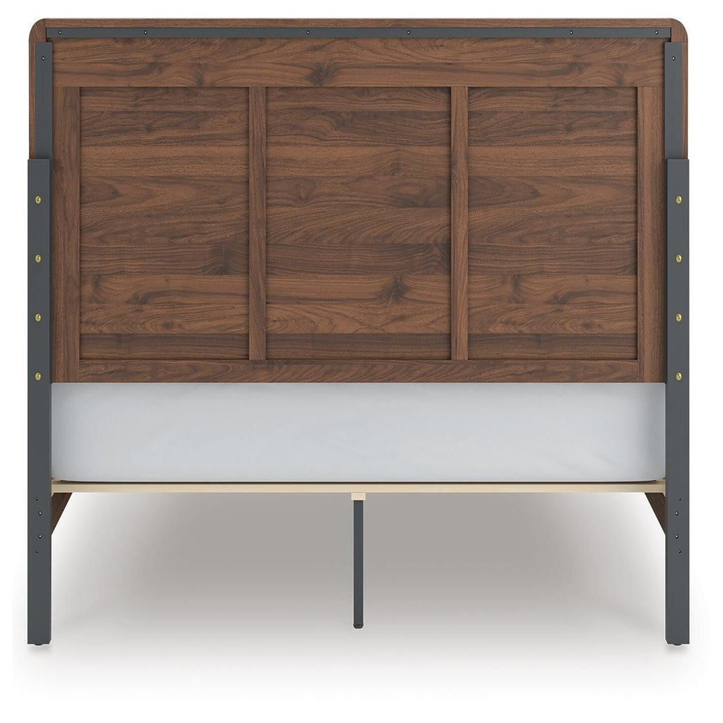 Fortlorn King Panel Bed, Dresser, Mirror and Chest (PCB386-SI) - Image 21