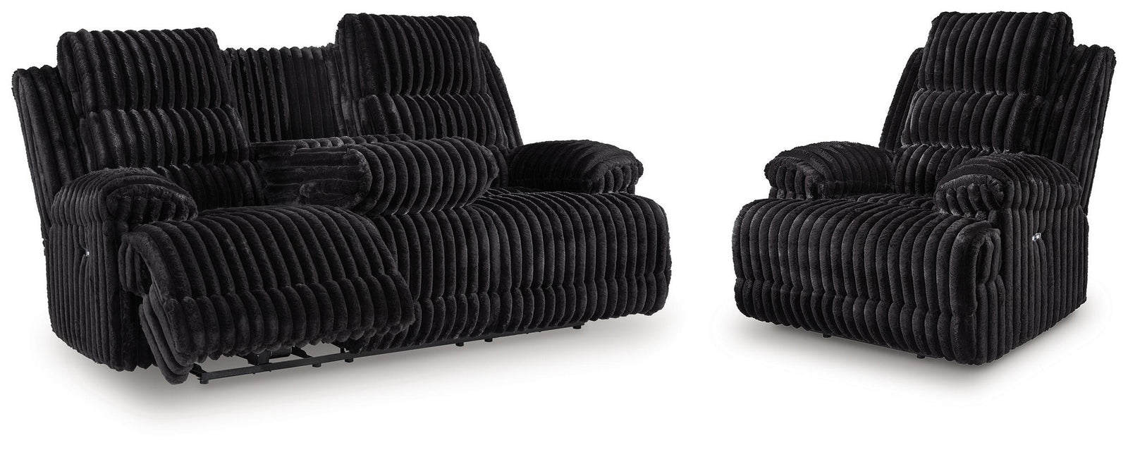 Rhines Falls Power Reclining Sofa and Power Recliner (PC42805-SI)