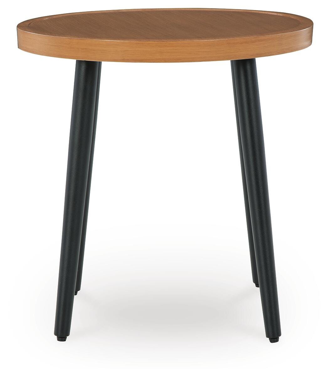 Horizon Hall Outdoor End Table (P572-SI) - Image 2