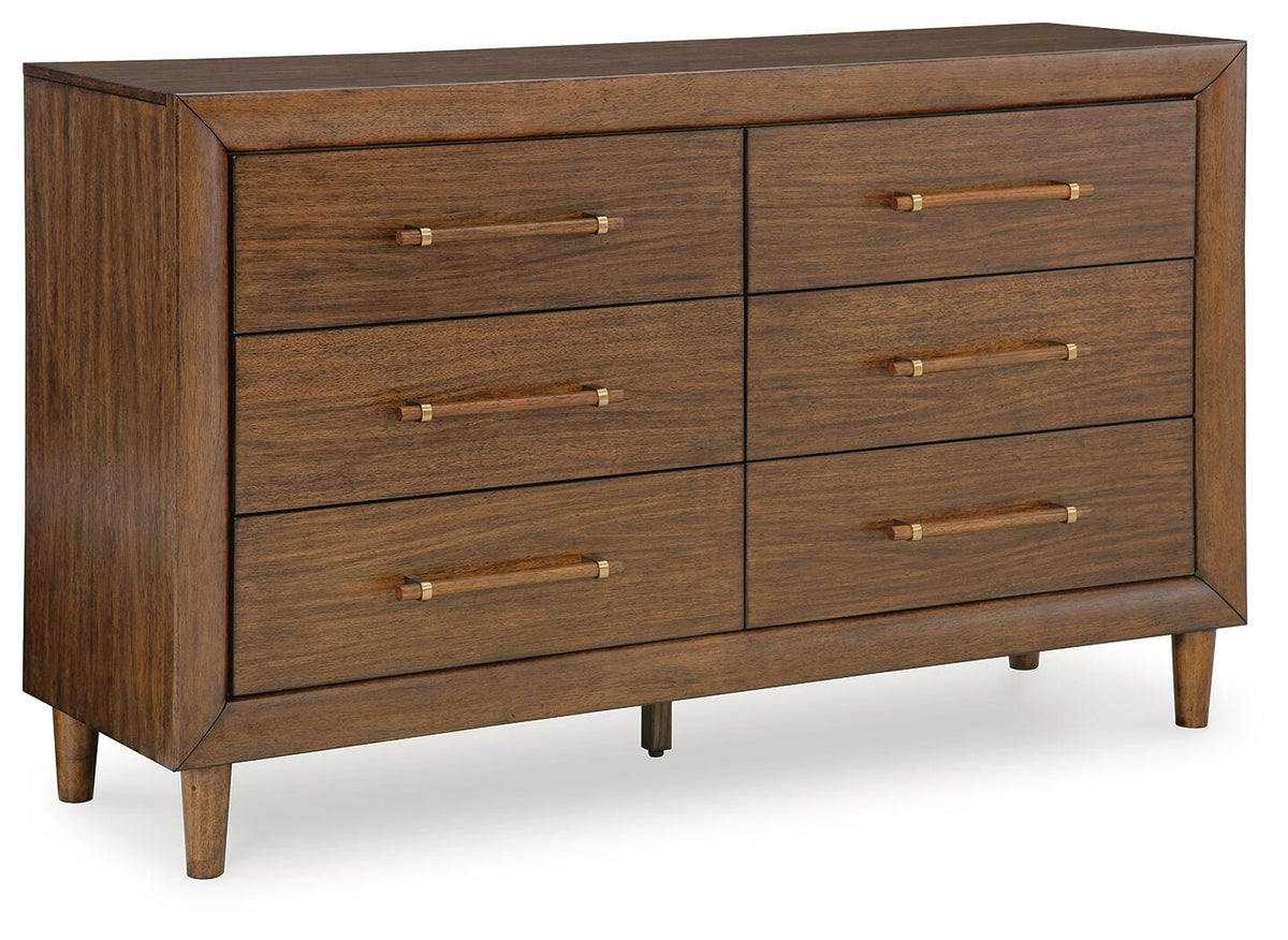 Lyncott Dresser - Brown  (B615-SI) - Image 2