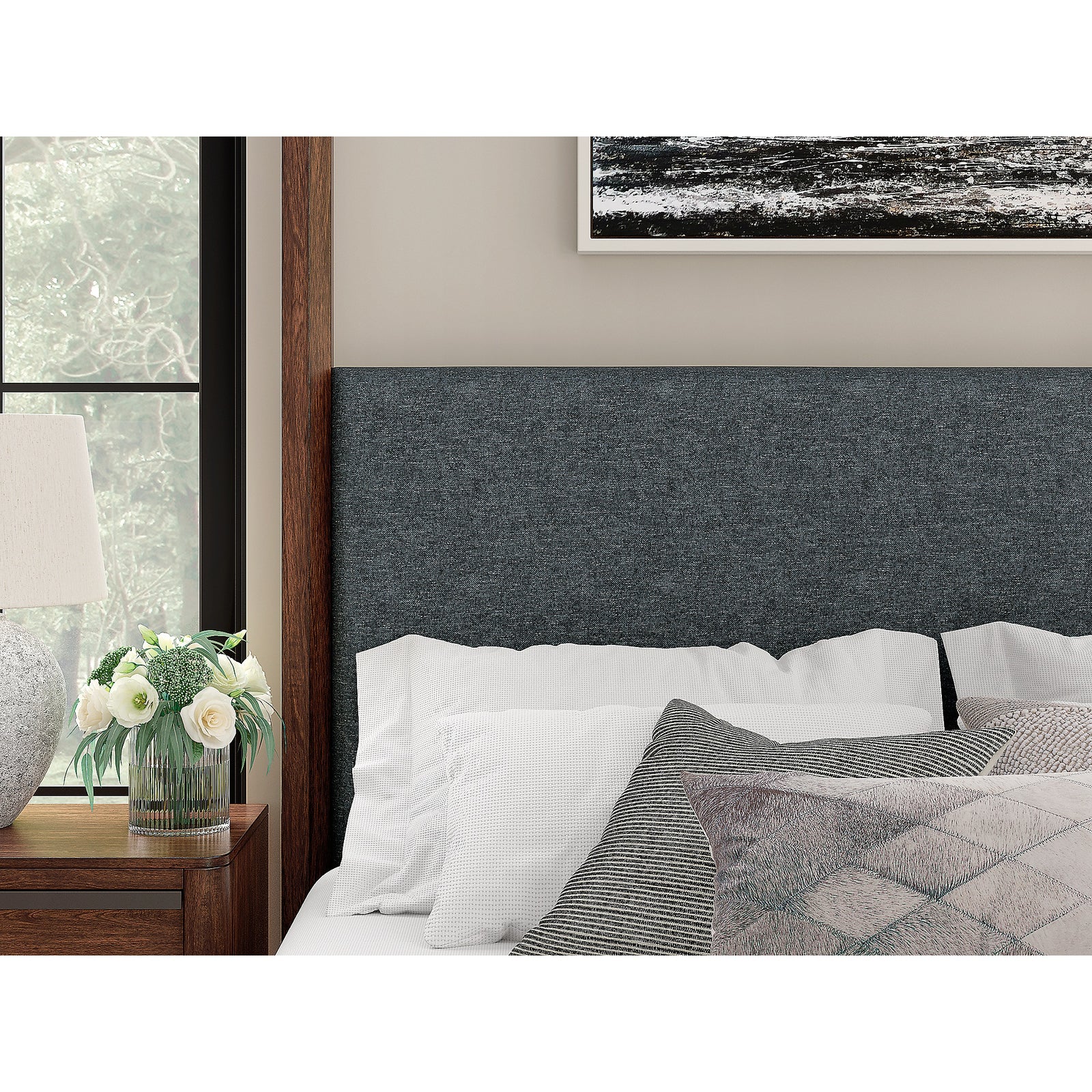 Dilenno Queen Canopy Bed (PCB857-SI) - Image 6