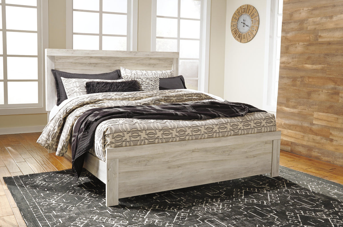 Bellaby Panel Bed and 2 Nightstands (B331-SI) - Image 4
