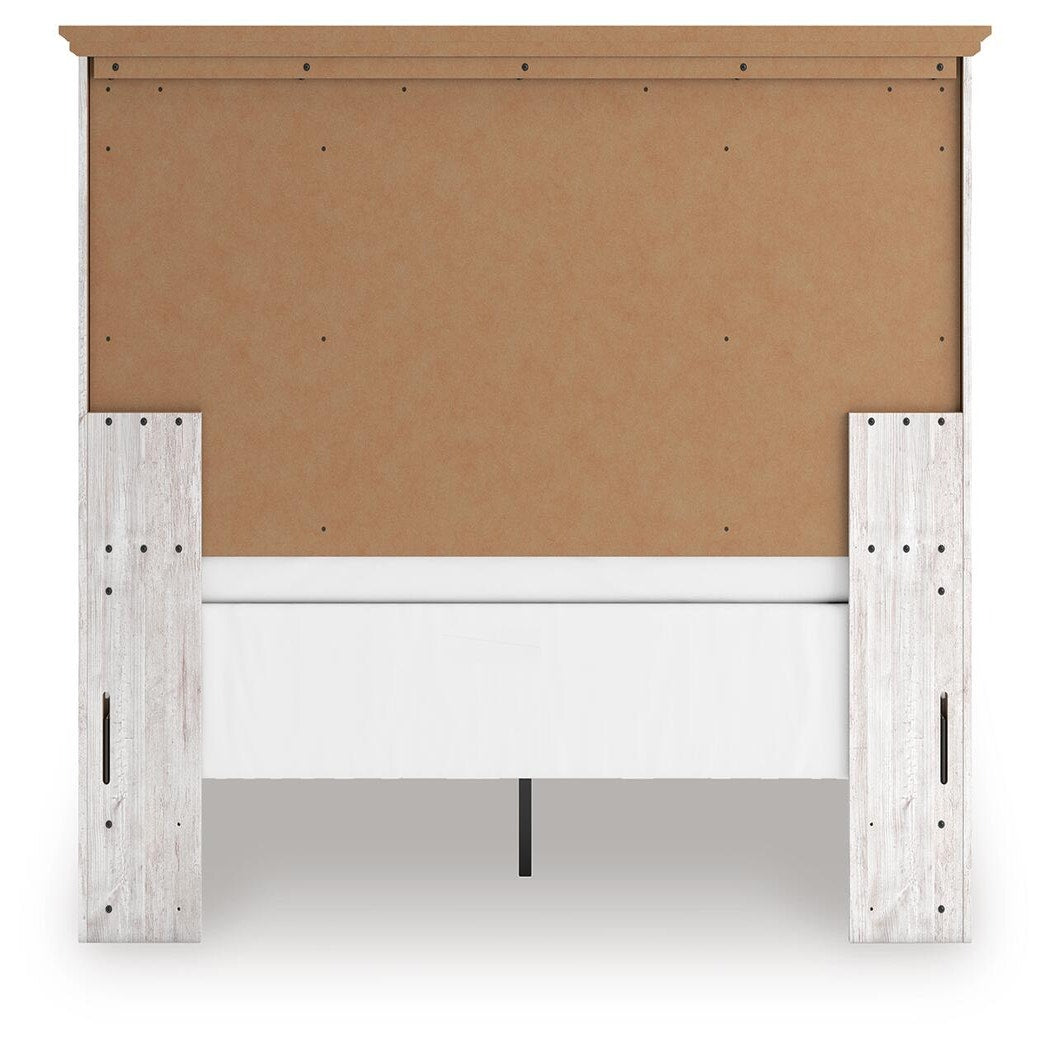 Makidern Queen Panel Bed, Dresser, Mirror and Nightstand (PCB1171-SI) - Image 12