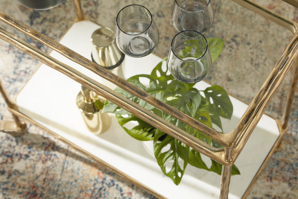 Plattfield Bar Cart (A4000625-SI) - Image 5