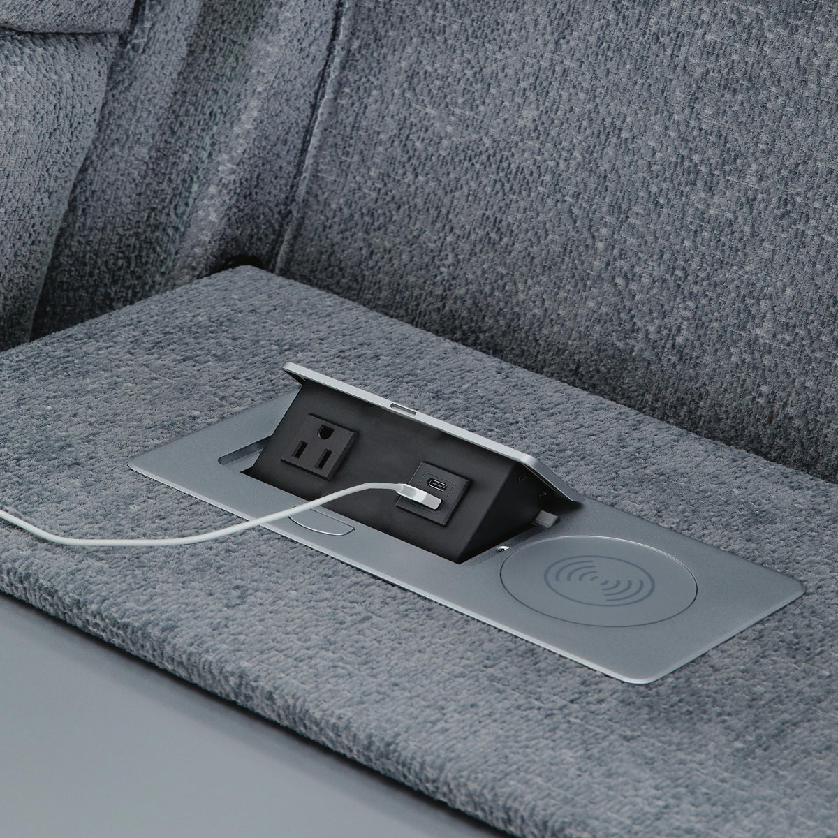Studio Cave Power Reclining Loveseat with Console (PC49802-SI) - Image 30
