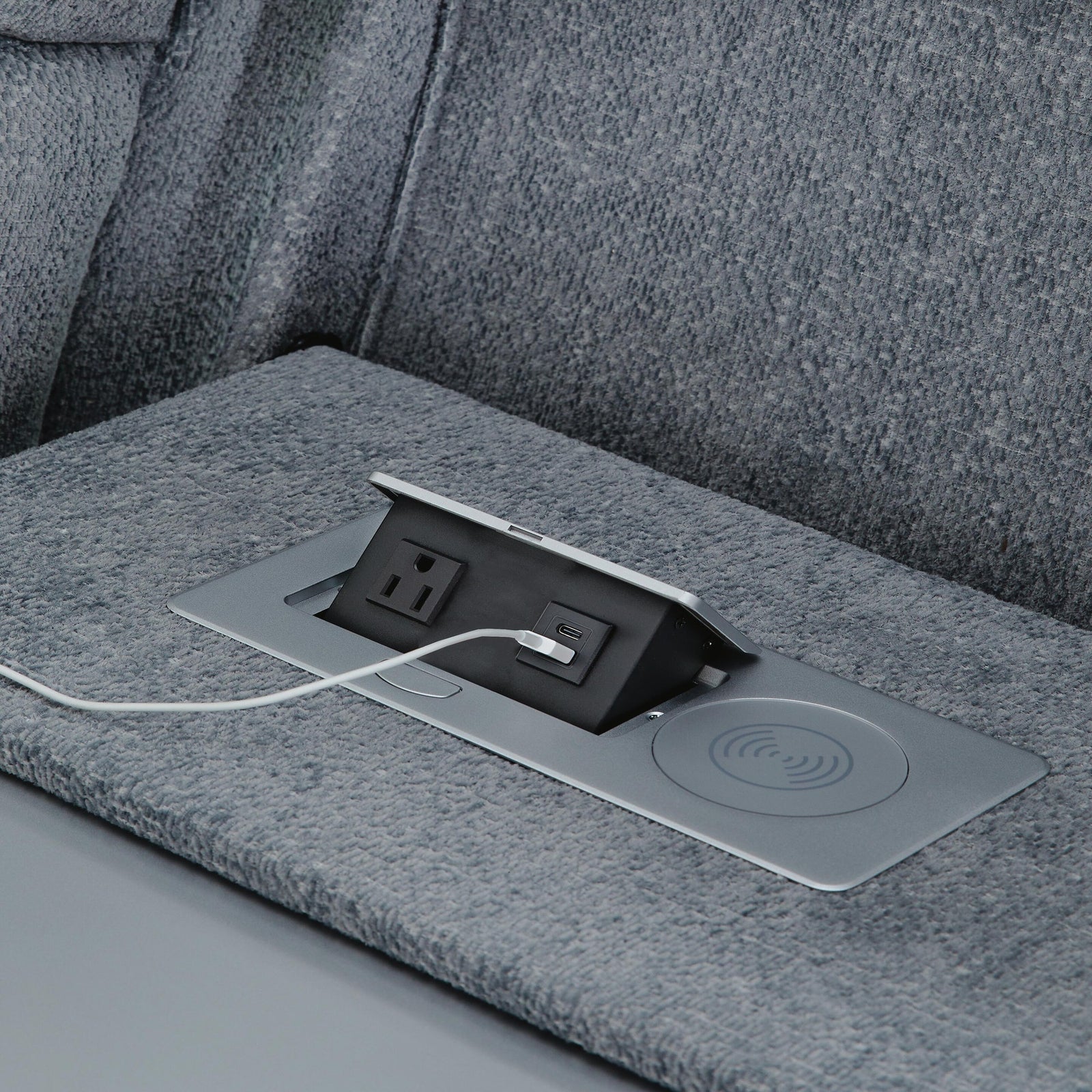 Studio Cave Power Reclining Loveseat with Console (PC49802-SI) - Image 30