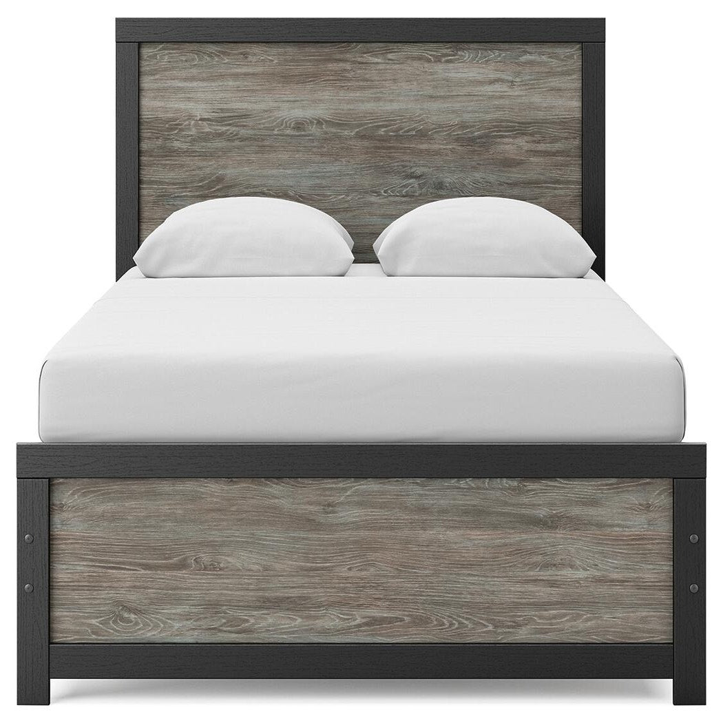 Broachmyn Full Panel Bed, Dresser and Mirror (PCB1118-SI) - Image 10