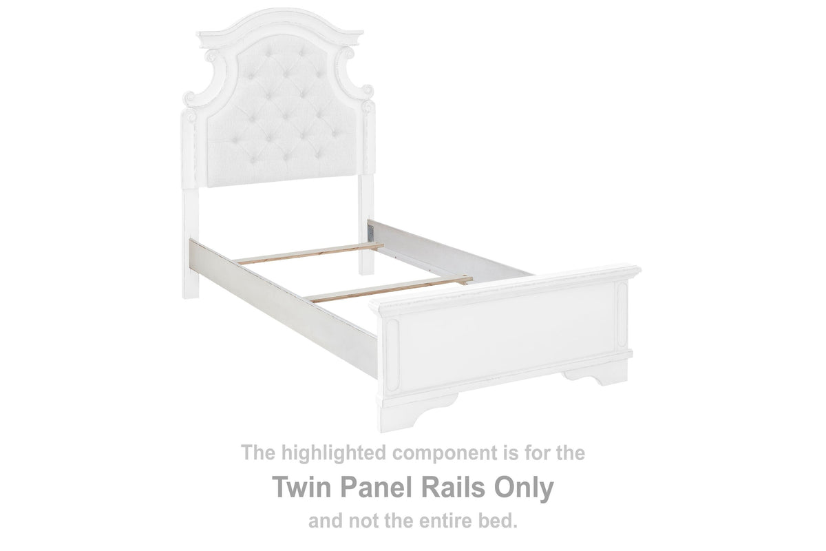 Realyn Panel Rails - Chipped White  (B743-SI) - Image 3