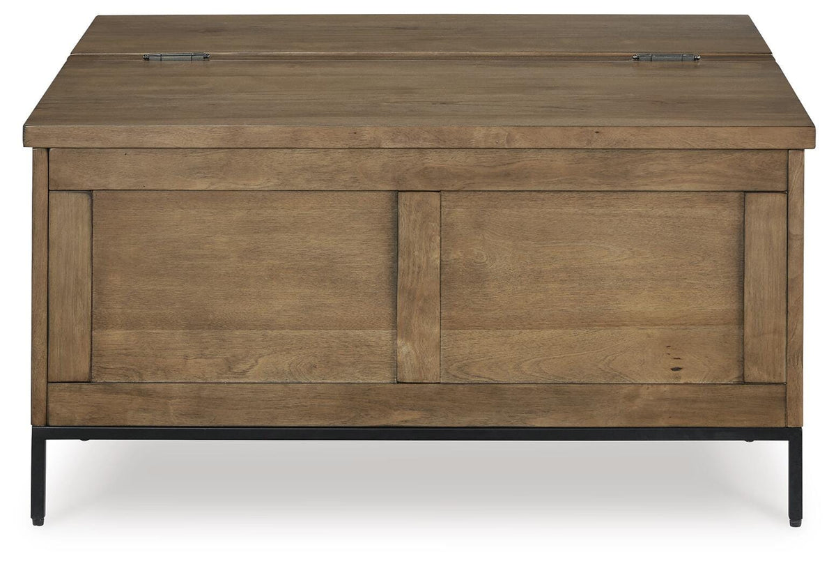 Torlanta Lift-Top Coffee Table - Brown  (T686-SI) - Image 3