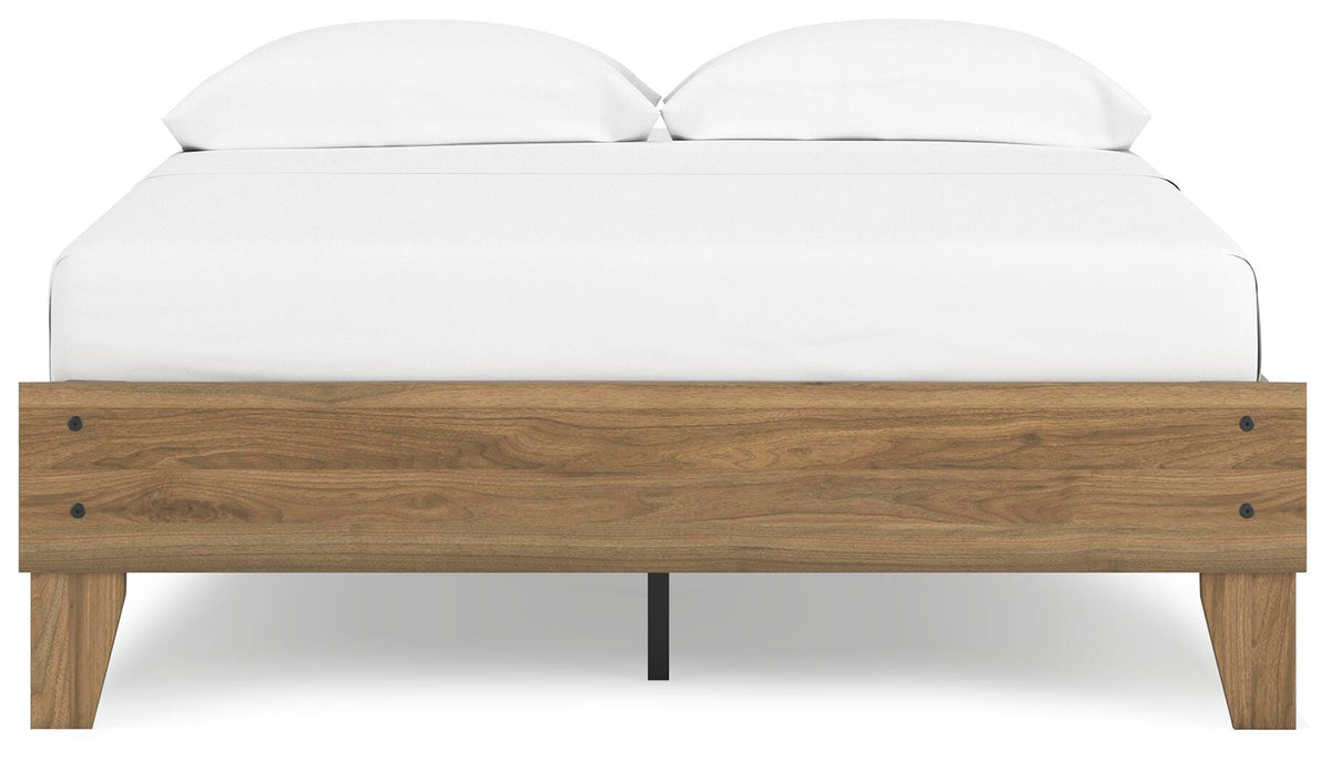 Deanlow Platform Bed - Honey  (EB1866-SI) - Image 19